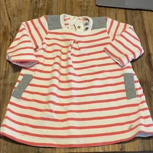 Petit Bateau Sweater Dress - 12M